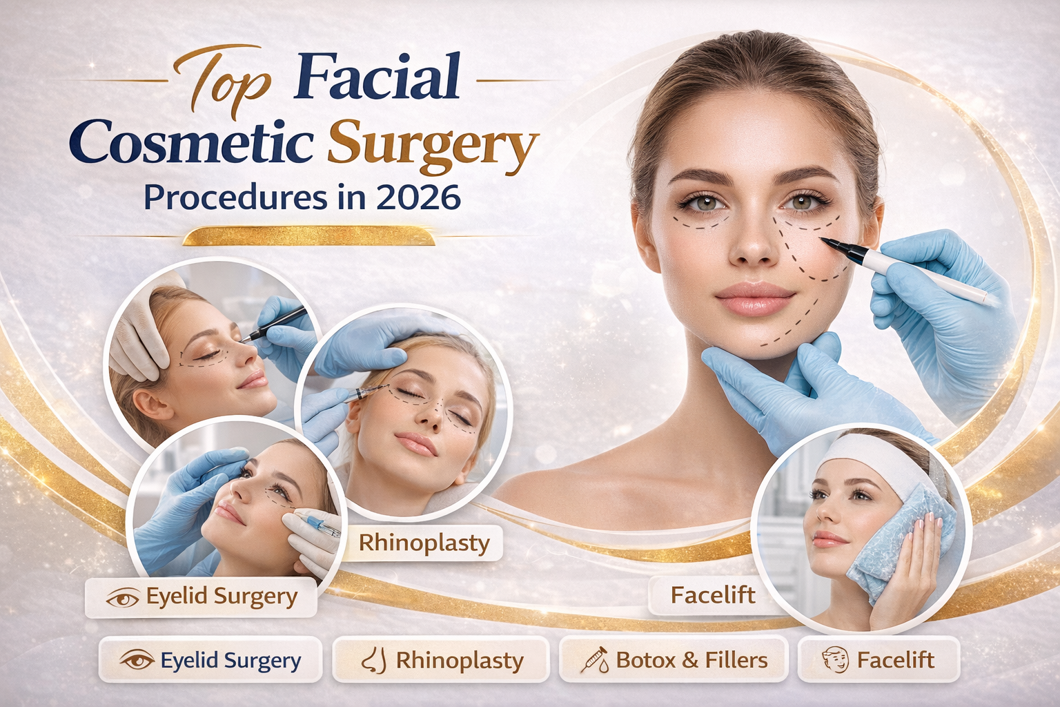 Top Facial Cosmetic Surgery Procedures in 2026